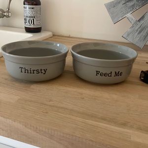 Dog bowls